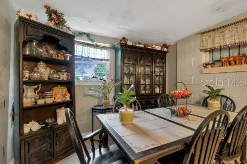 view of dining room