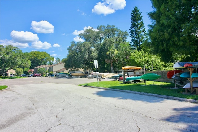 view of road