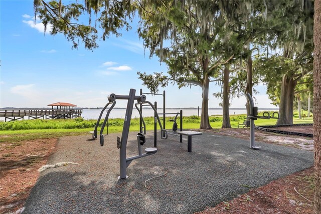 view of community playground