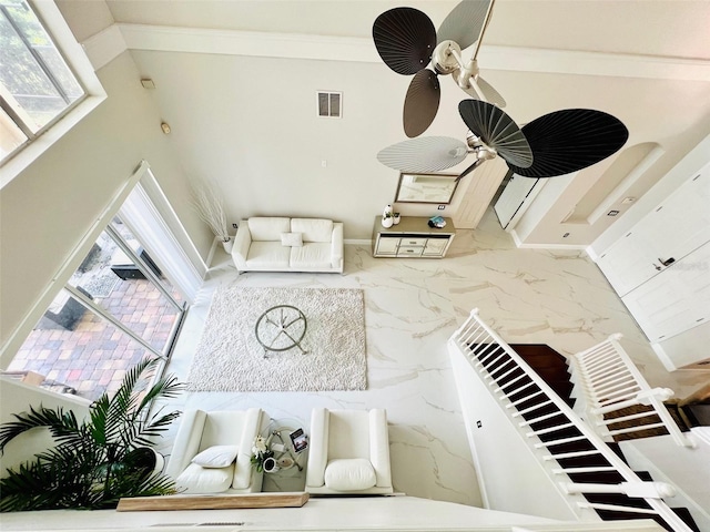 9060 Heritage Bay Cir, Orlando, FL 32836 - living area with visible vents