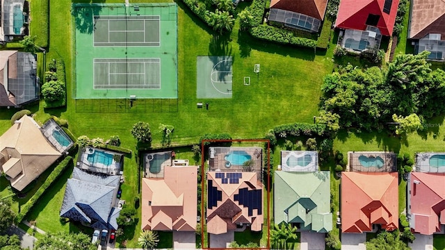 9060 Heritage Bay Cir, Orlando, FL 32836 - drone / aerial view with a residential view