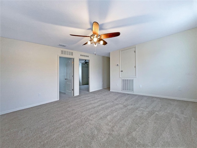 3444 97th Ln E, Palmetto, FL 34221 - unfurnished room featuring a ceiling fan and light colored carpet