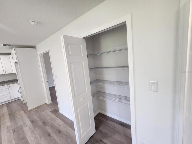 pantry featuring visible vents