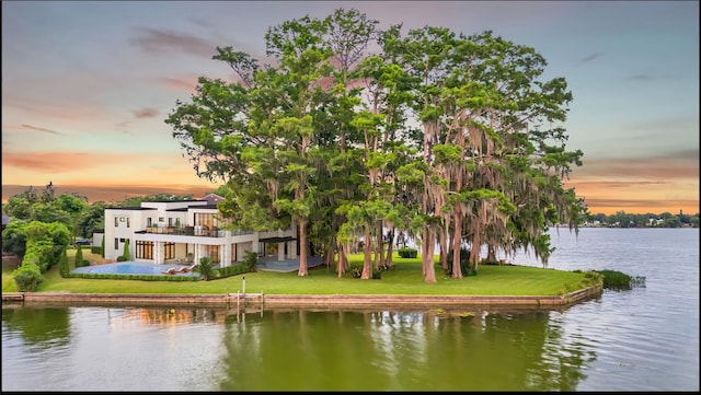 property view of water