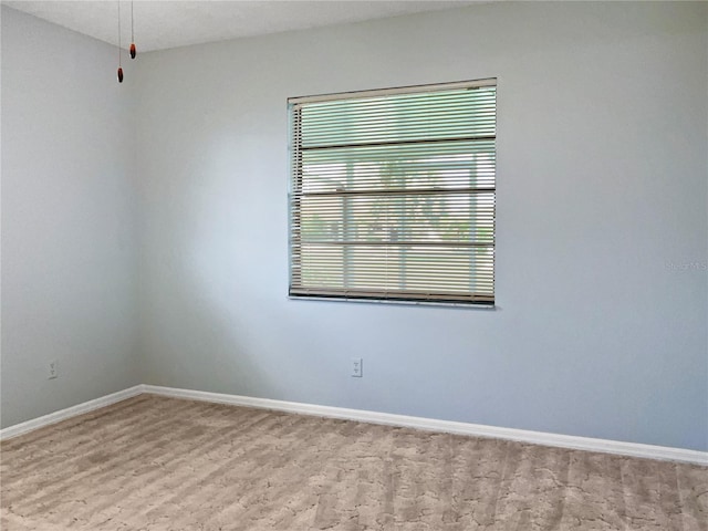 spare room with a wealth of natural light