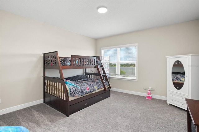 bedroom with carpet flooring