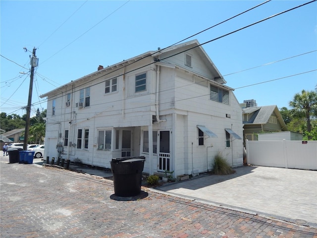 view of rear view of house