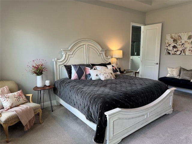 bedroom featuring carpet floors