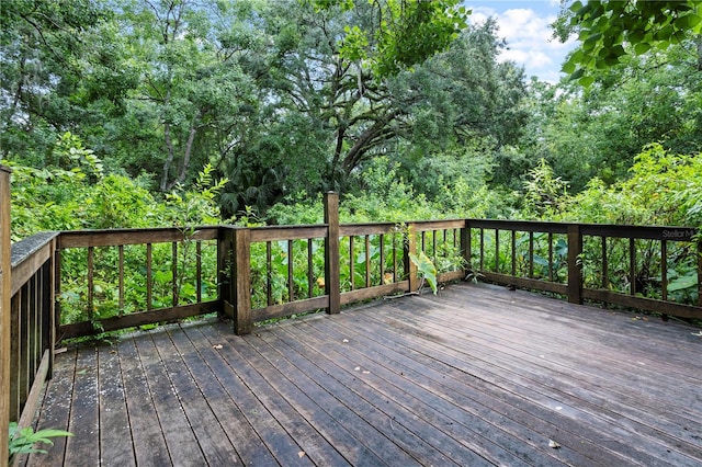 view of deck