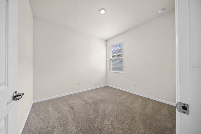 empty room with carpet floors