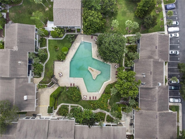 200 Maitland Ave Unit 2, Altamonte Springs, FL 32701 - aerial view of property's location with a pool