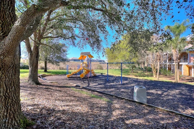 view of play area