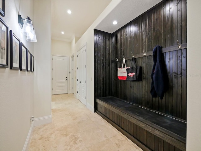 view of mudroom