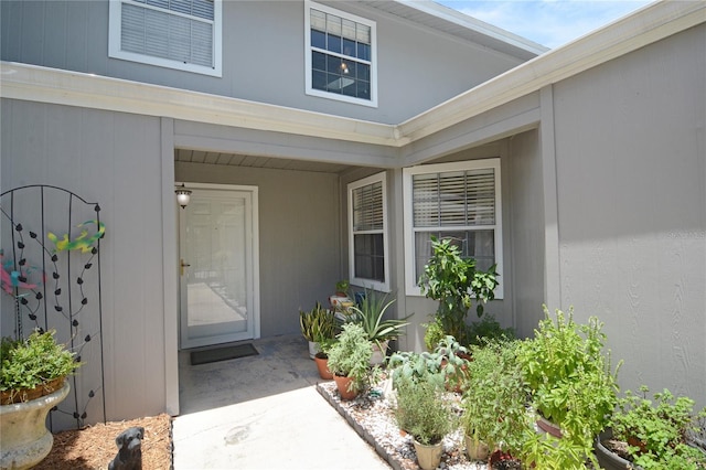 view of entrance to property