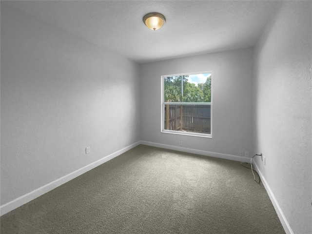 spare room featuring carpet floors