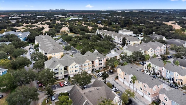 birds eye view of property featuring a residential view
