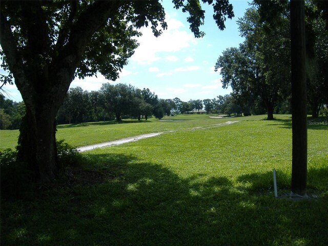 surrounding community with a lawn