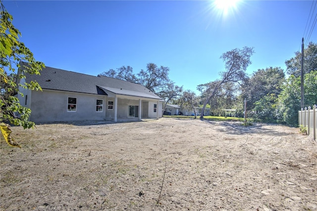 view of back of house