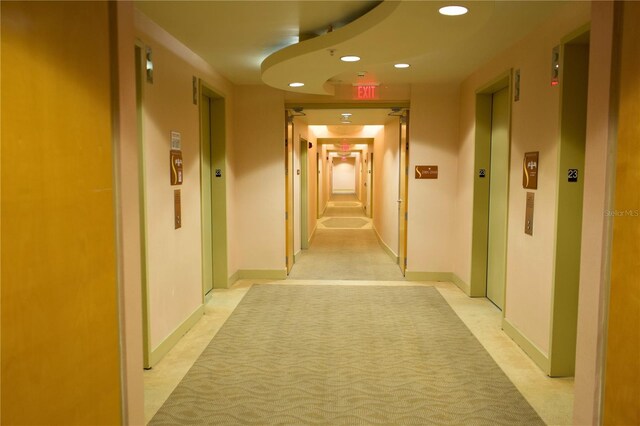 view of corridor