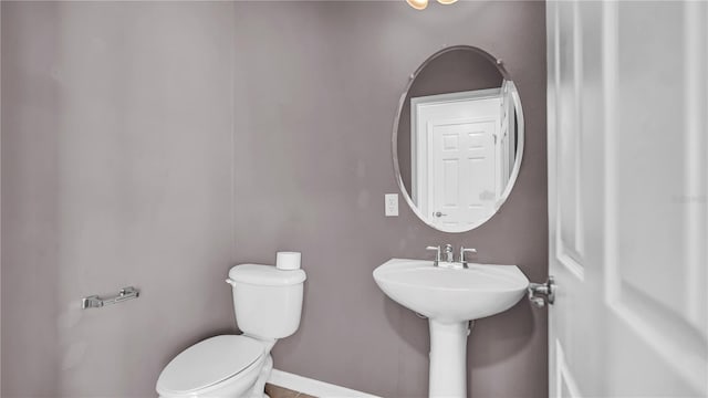 bathroom with toilet