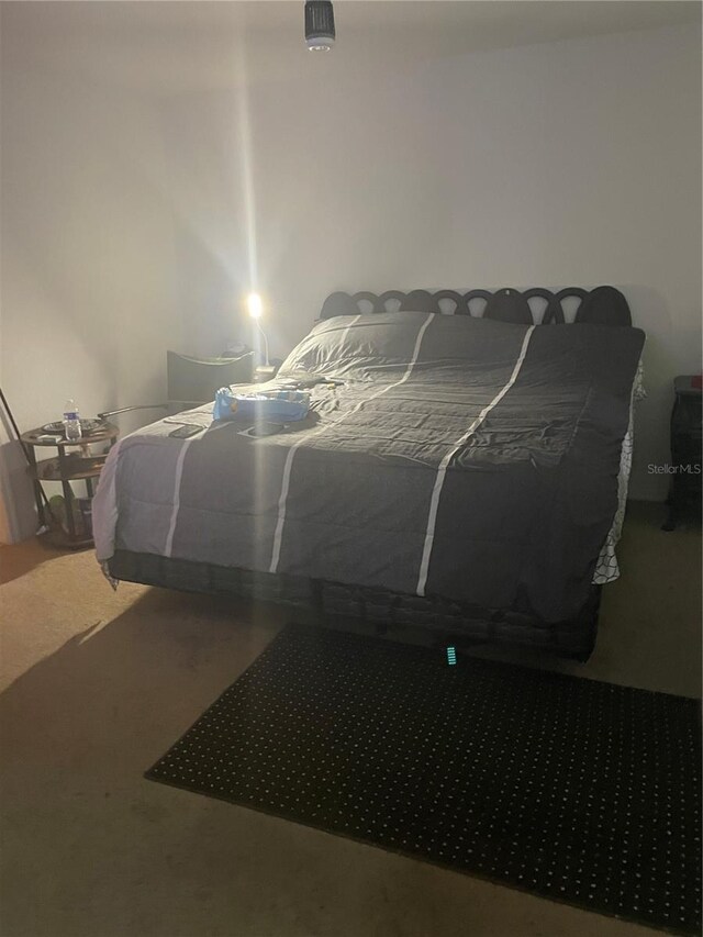 bedroom featuring carpet floors