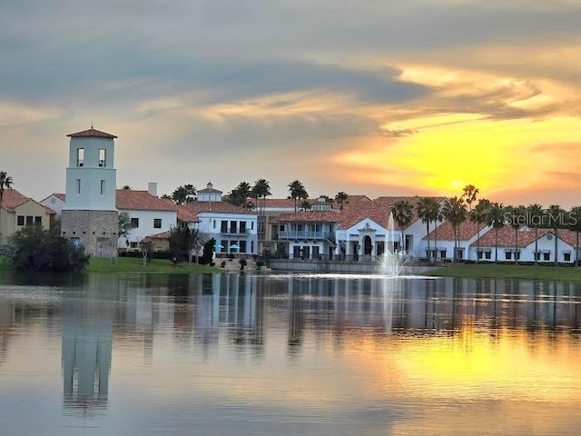 property view of water