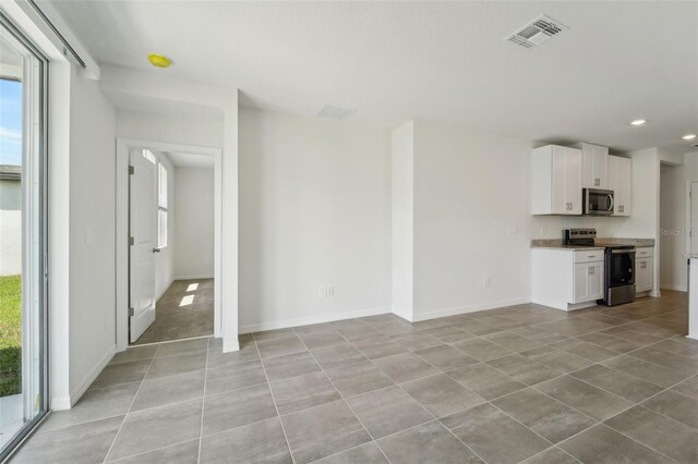 view of unfurnished living room