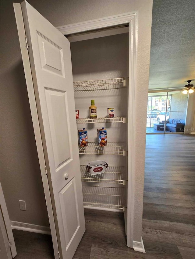 view of pantry