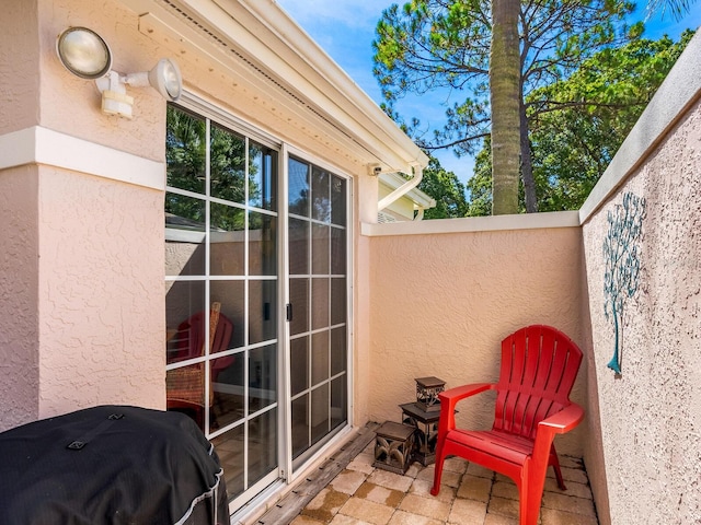 view of patio / terrace featuring area for grilling