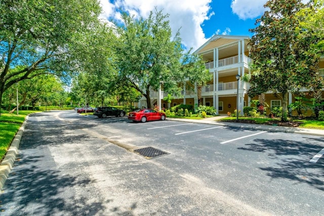 view of car parking