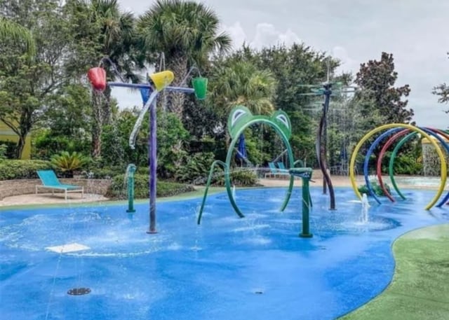 view of jungle gym