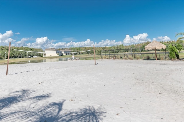 4963 Pall Mall St E, Kissimmee, FL 34758 - view of yard with volleyball court