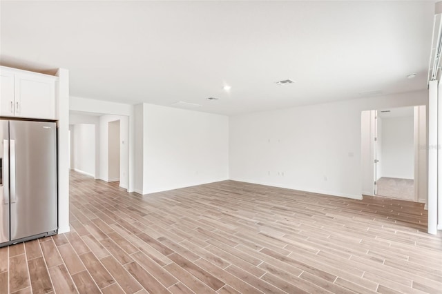 interior space featuring light hardwood / wood-style floors