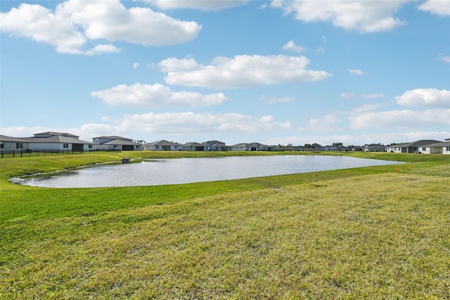 property view of water