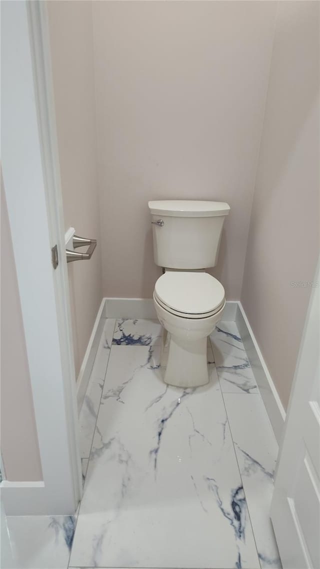 bathroom with toilet