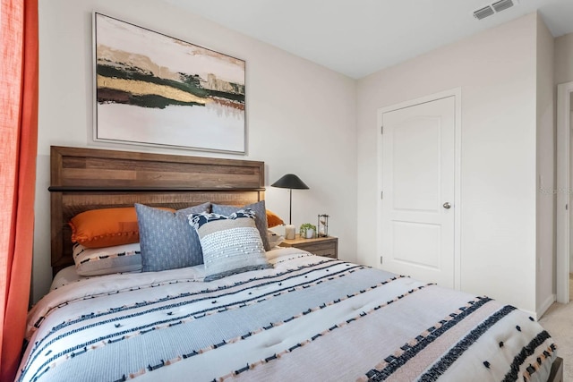 bedroom featuring carpet flooring