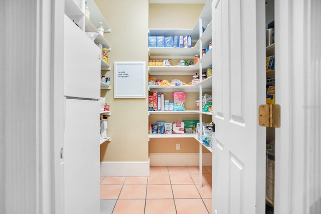 view of pantry