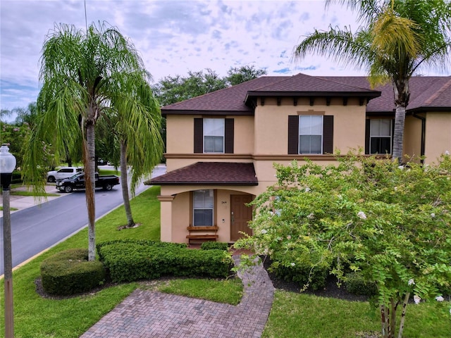 view of mediterranean / spanish-style home