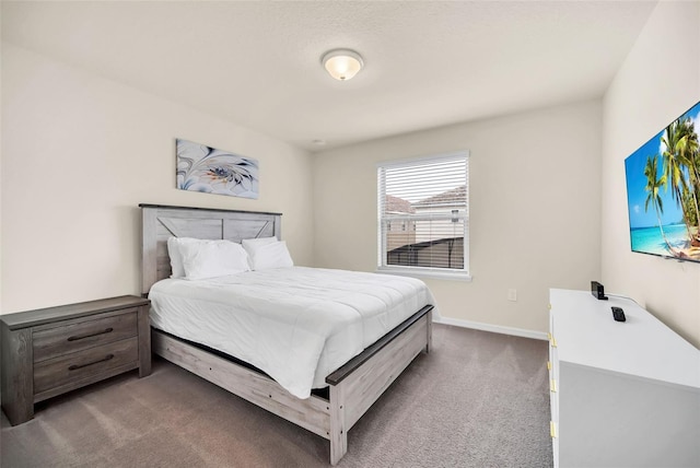 bedroom with carpet flooring