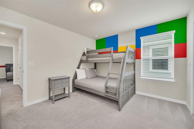 bedroom with carpet flooring