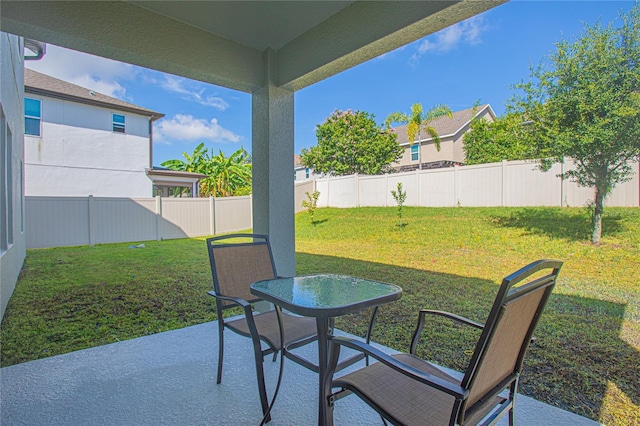 view of patio