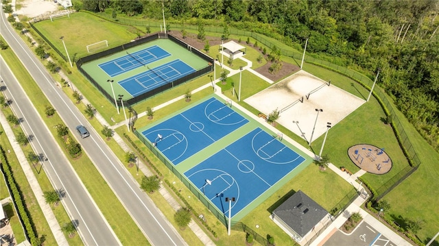 view of sport court