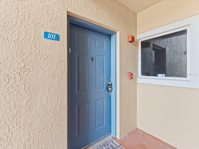 view of entrance to property