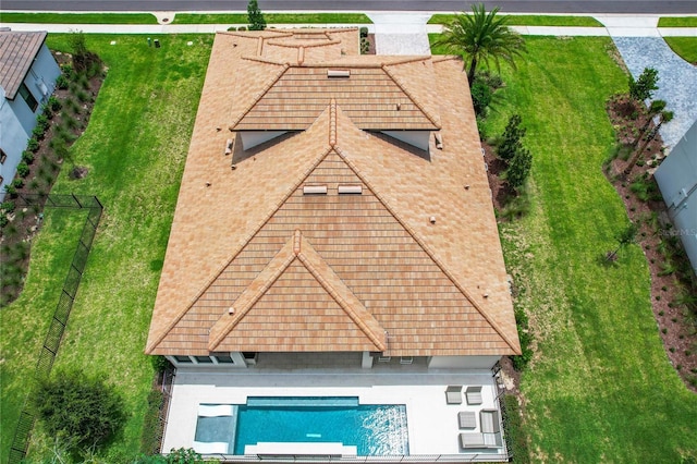 10193 Brocksport Cir, Gotha, FL 34734 - aerial view of property and surrounding area with a pool area