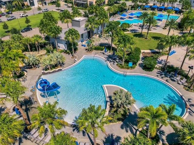 view of pool