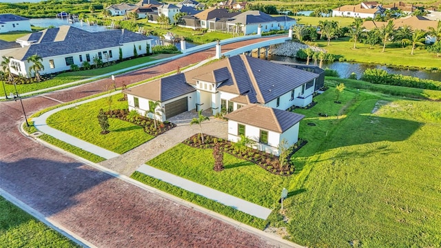 1529 Rio Vista Ter, Parrish, FL 34219 - birds eye view of property featuring a residential view and a water view