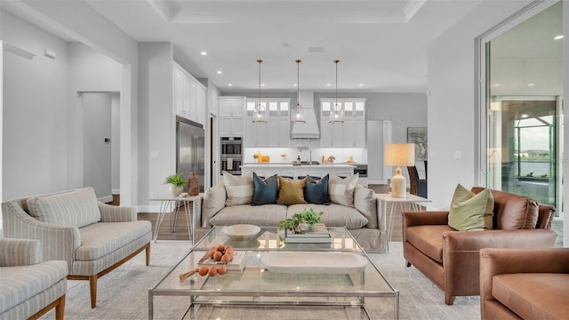 1529 Rio Vista Ter, Parrish, FL 34219 - living area with recessed lighting
