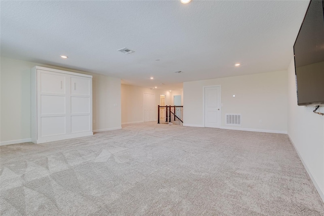 interior space with light colored carpet