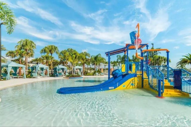 view of jungle gym