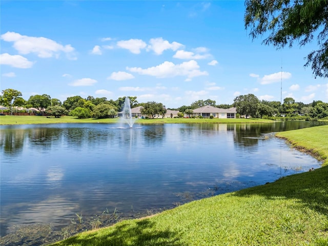 property view of water